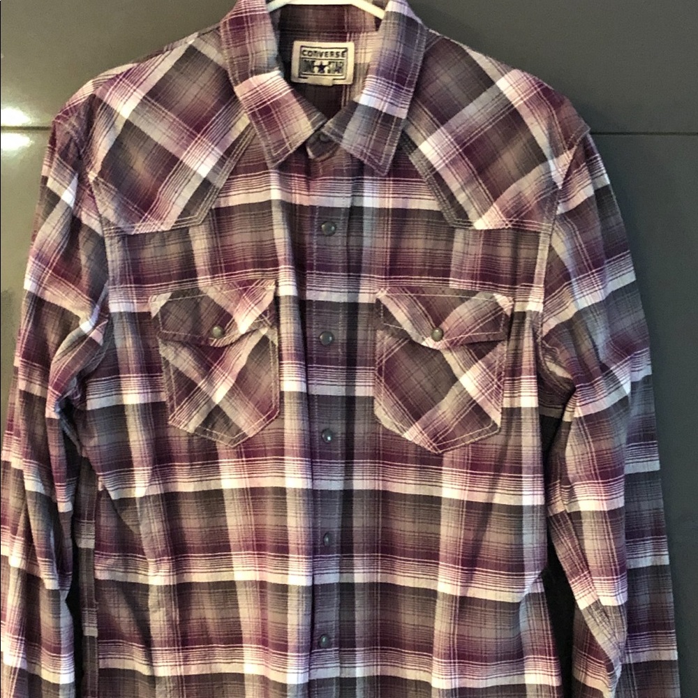 Men’s button down flannel